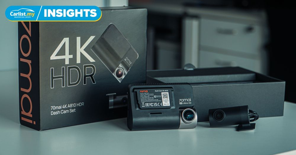First impressions: 70mai's 4K Flagship Dashcam A810 launched