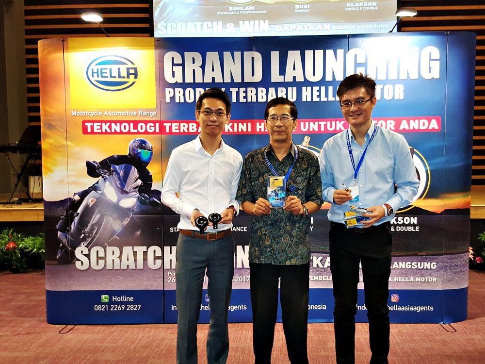 Hella Luncurkan Tiga Produk Baru untuk Motor