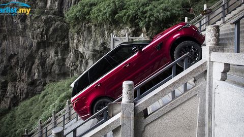 Range Rover Sport PHEV - First Ever SUV To Conquer China’s Heavens Gate