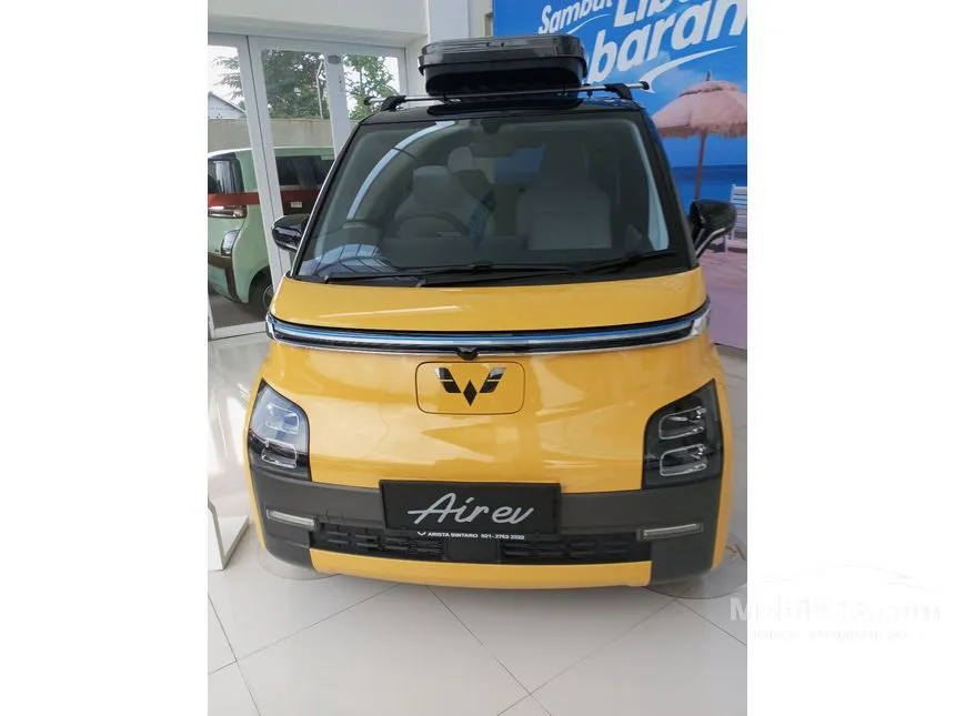 Jual Mobil Wuling EV 2023 Air ev Long Range di Banten Automatic Hatchback Kuning Rp 275.000.000