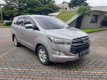 Toyota Kijang Innova 2.0 G Manual MT 2017 Silver Rapi Rwatan Service Record Siap Pakai Harga Cash 224jt pajak panjang 04.2022