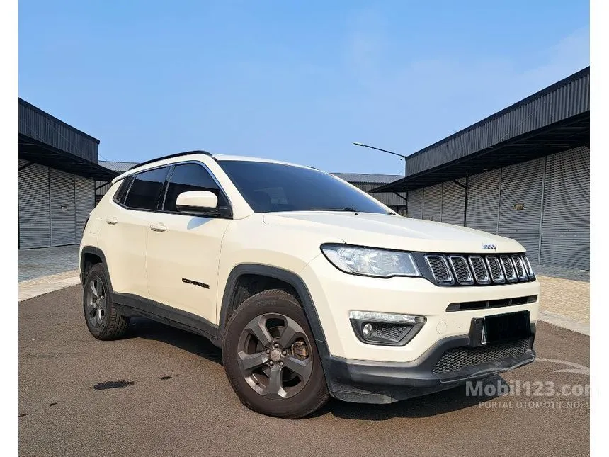 Jual Mobil Jeep Compass 2018 Longitude 1.4 di DKI Jakarta Automatic SUV Putih Rp 288.000.000