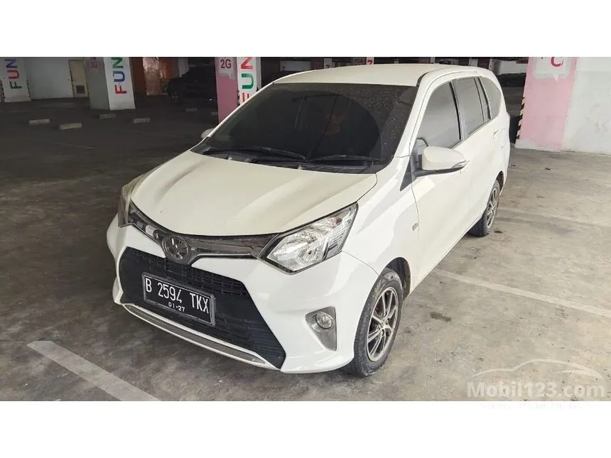 Jual Mobil Toyota Calya 2017 G 1.2 di DKI Jakarta Automatic MPV Putih Rp 100.000.000