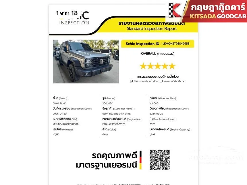 2024 GWM Tank 300 Ultra SUV