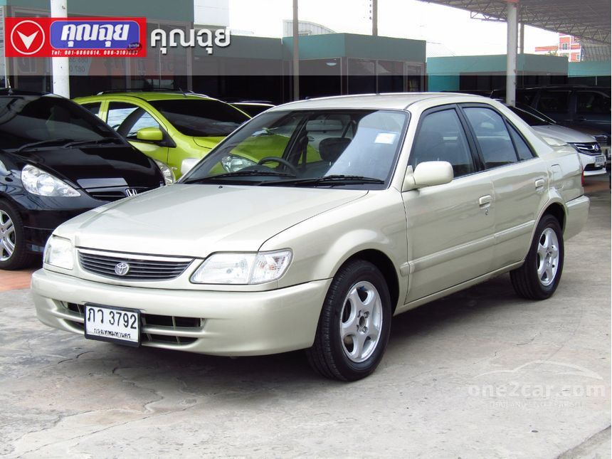 Toyota Soluna 2000 GLi 1.5 in กรุงเทพและปริมณฑล Automatic Sedan สีเทา ...