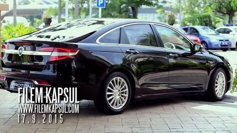 SPOTTED: New 2016 Proton Perdana Seen In Filem Kapsul Promo Video