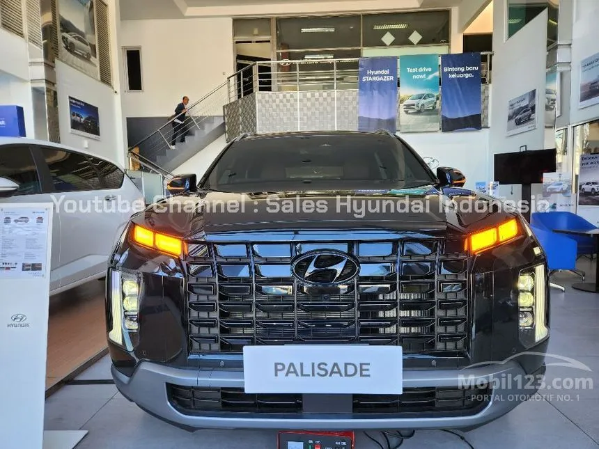 Jual Mobil Hyundai Palisade 2023 Signature 2.2 di Banten Automatic Wagon Biru Rp 942.500.000