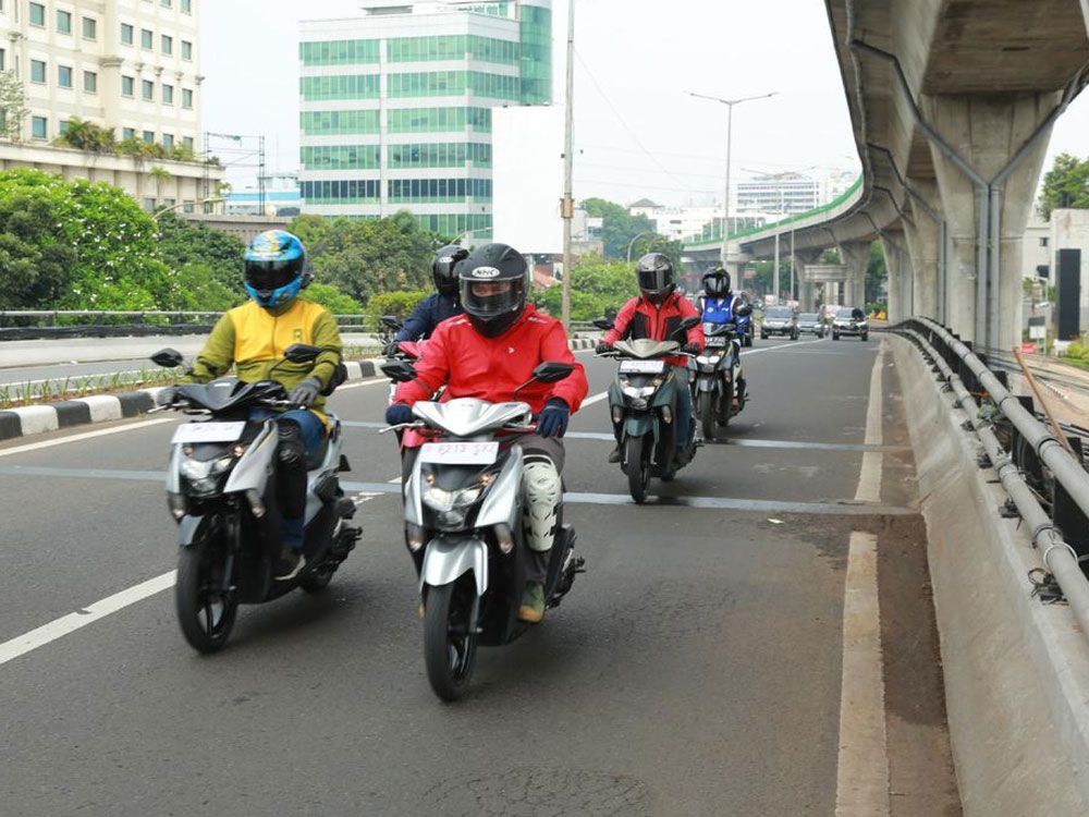 Yamaha Indonesia Gelar City Touring, Kenalkan Keunggulan Gear 125