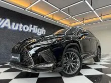 2019 Lexus RX 300 2.0 F Sport SUV [Km21.000] Reg 2020 Black On Black Panoramic Sunroof PBD Record ATPM #RX300 F-Sport #AUTOHIGH #BEST DEAL
