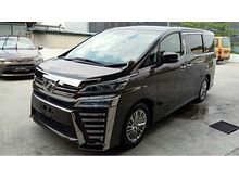 LATEST STOCK 2018 Toyota Vellfire 2.5 Z with DIGITAL INNER MIRROR