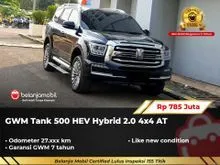 2024 GWM Tank 2.0 500 HEV SUV 4x4 AWD AT Hitam