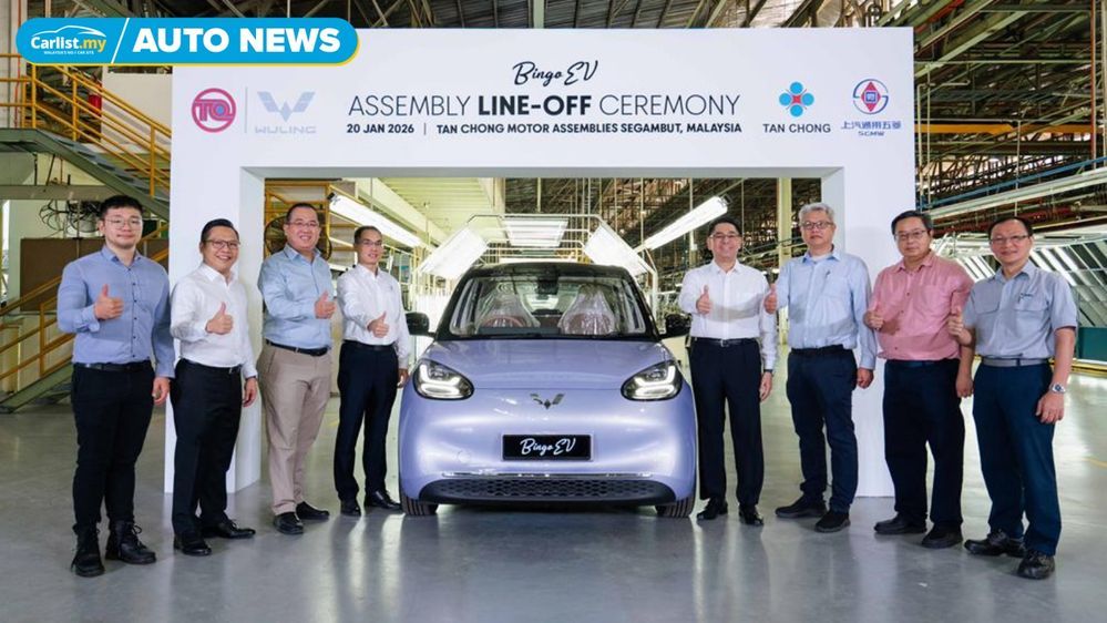 Locally assembled TQ Wuling Bingo BEV begins production in Malaysia, priced from RM67,800