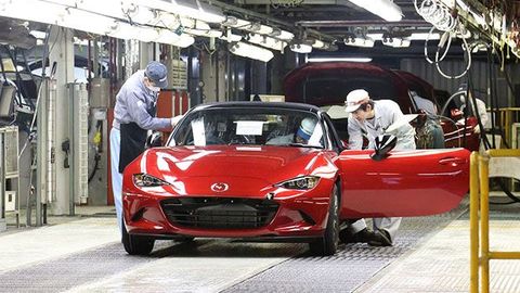 Mazda Begins Production Of All-New MX-5