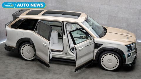 Zeekr 9X gets Mansory treatment with suicide doors & 24-inch forged wheels