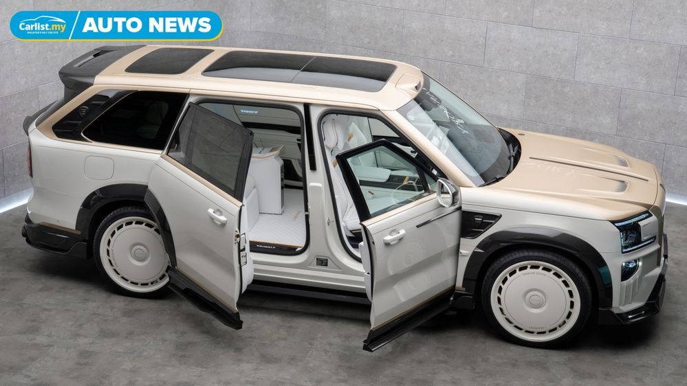 Zeekr 9X gets Mansory treatment with suicide doors & 24-inch forged wheels
