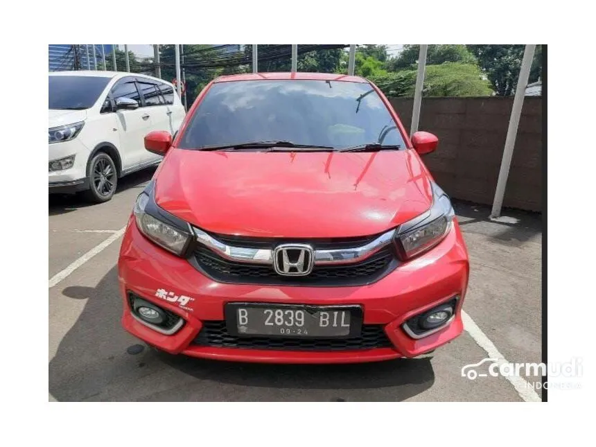 Jual Mobil Honda Brio 2019 Satya E 1.2 di Jawa Barat Automatic Hatchback Merah Rp 143.000.000