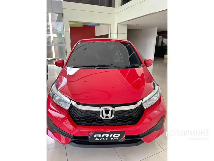 Jual Mobil Honda Brio 2024 E Satya 1.2 di DKI Jakarta Manual Hatchback Merah Rp 162.500.000