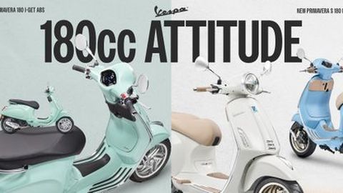 เปิดตัว Vespa เครื่องยนต์ 180cc แรงกว่า ประหยัดกว่า