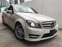 2012 Mercedes-Benz C200 CGI 1.8 AMG DUAL MEMORY SEAT HIGH SPEC JAPAN UNREG