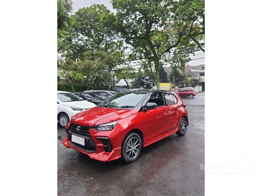 Jual Mobil Toyota Agya 2023 GR Sport 1.2 di DKI Jakarta Automatic Hatchback Merah Rp 239.000.000