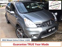 TAK TIPU TAHUN 2012 Nissan Livina X-Gear 1.6(A)