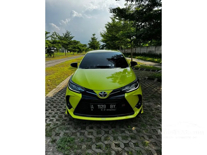 Jual Mobil Toyota Yaris 2022 S GR Sport 1.5 di Banten Automatic Hatchback Kuning Rp 245.000.000