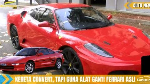Lelaki Ubah Suai Toyota MR2 Coupe Menjadi Ferrari F430 Berdepan Hukuman Penjara