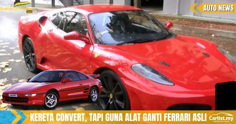 Lelaki Ubah Suai Toyota MR2 Coupe Menjadi Ferrari F430 Berdepan Hukuman Penjara 