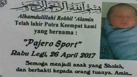 Dicari, Anak Bernama Pajero Sport