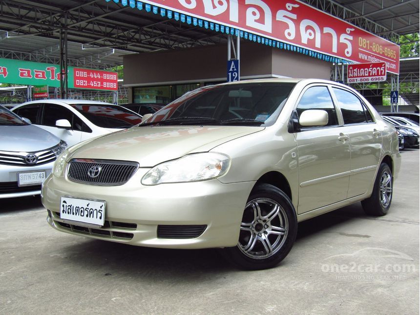 Toyota corolla altis 2002