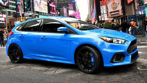 All-New Ford Focus RS Performance Figures Revealed: 0-100 KM/H In 4.7 Seconds, 266 KM/H Top Speed