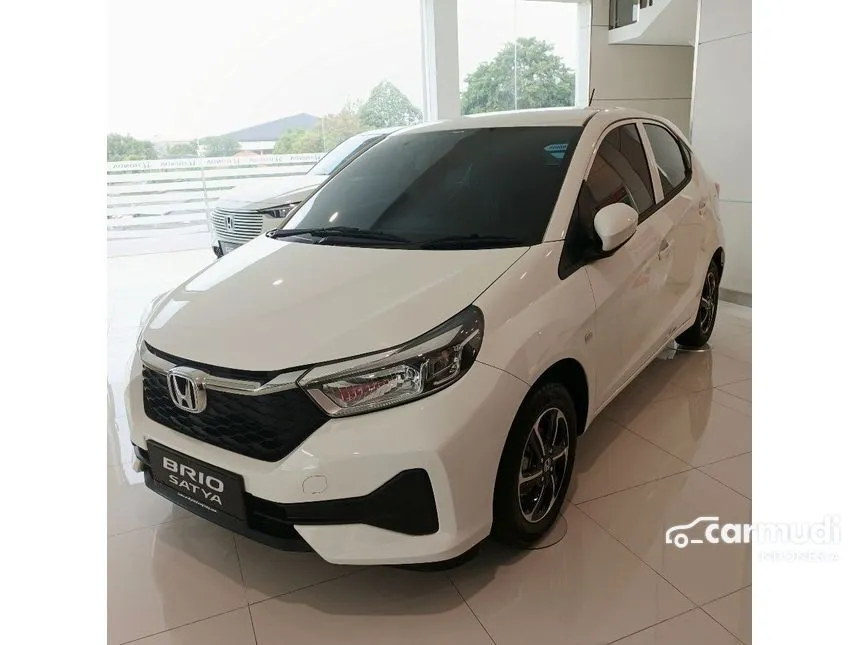 Jual Mobil Honda Brio 2023 E Satya 1.2 di Jawa Barat Automatic Hatchback Putih Rp 155.000.000