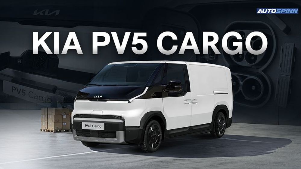 Kia PV5 Cargo  รถตู้ไฟฟ้า100% ขนส่งเชิงพาณิชย์ 