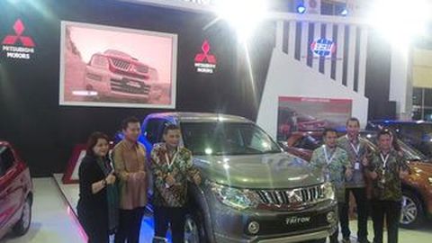 Mitsubishi Ramaikan Pameran Otomotif Makassar 2015