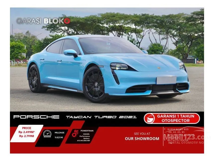 2021 Porsche Taycan Turbo Sedan