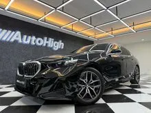 2024 BMW 520i 2.0 M Sport Sedan [Km11.000] Nik2024 Black On Brown Panoramic PBD Speedo Digital ATPM Wrnty5Thn #AUTOHIGH #BEST DEAL