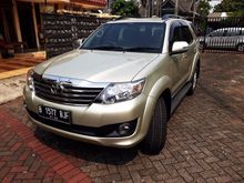Toyota Fortuner G, Pemilik langsung, Th 2012