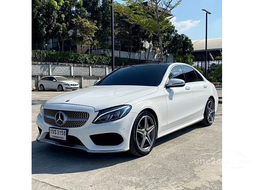 2016 Mercedes-Benz C300 2.1 W205 (ปี 14-22) Blue TEC HYBRID AMG Dynamic ...