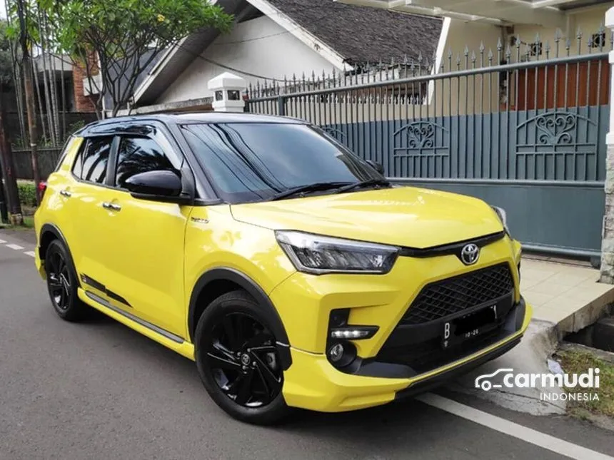 Jual Mobil Toyota Raize 2021 GR Sport 1.0 di DKI Jakarta Automatic Wagon Kuning Rp 209.000.000