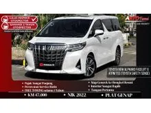 2022 Toyota Alphard 2.5 G MPV KM 47.000 Toyota New Alphard Facelift G ATPM TSS (TOYOTA SAFETY SENSE) PEMK 2023 White On Beige Tgn 1 Dr Br NIK 2022 Akh