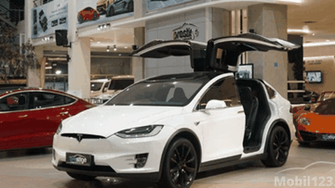 Tesla Model X, Mobil Listrik Seharga 11 Toyota Raize Tipe Tertinggi