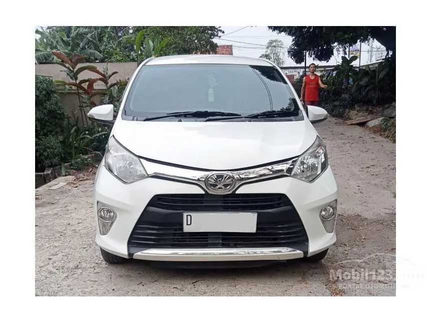 Jual Mobil Toyota Calya 2017 G 1.2 di Jawa Barat Automatic MPV Putih Rp 109.000.000