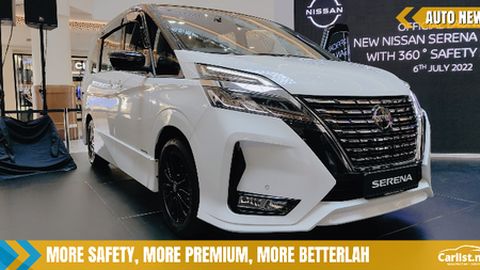 2022 Facelift Nissan Serena S-Hybrid Launched - Priced from RM150k