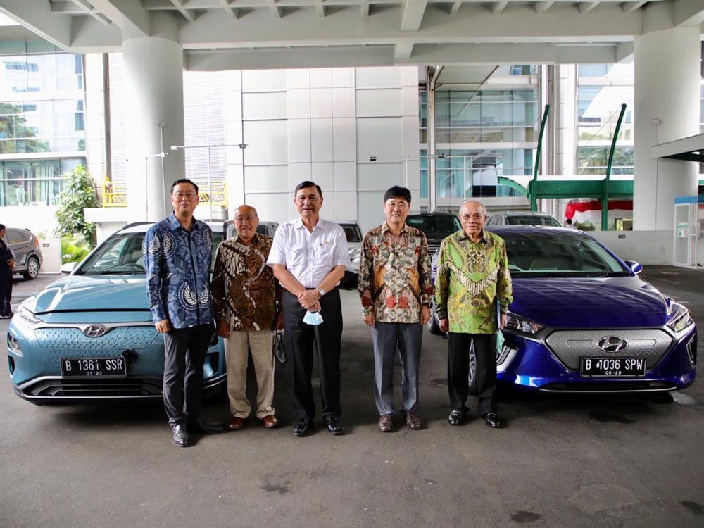 Hyundai Sowan ke Luhut Bawa 2 Mobil Listrik, akan Meluncur Tahun Ini
