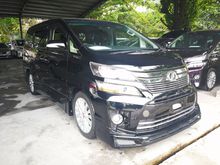 2012 Toyota Vellfire 2.4 Z SPEC