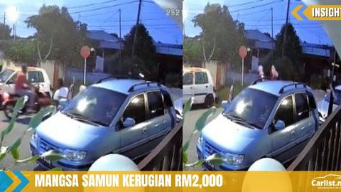 Wanita Kena Samun Di Hadapan Rumah - Cara Paling Selamat Keluar Kereta