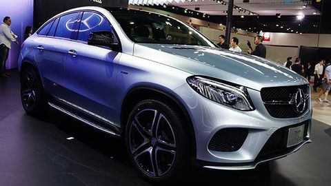 All-New 2015 Mercedes-Benz GLE-Class Coupe At The Bangkok Motor Show