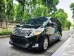Jual Mobil Toyota Alphard 2012 G 2.4 di DKI Jakarta Automatic MPV Hitam Rp 315.000.000
