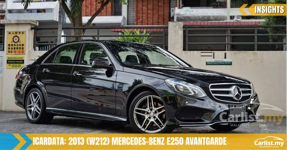 iCarData: The Best Time To Buy/Sell A Mercedes-Benz (W212) E250