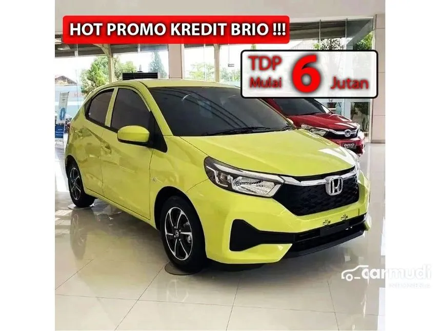 Jual Mobil Honda Brio 2024 E Satya 1.2 di DKI Jakarta Automatic Hatchback Kuning Rp 154.900.000